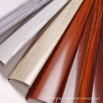 Polishing Wood Grain Construction Aluminum Window Door Profile Aluminium Profile